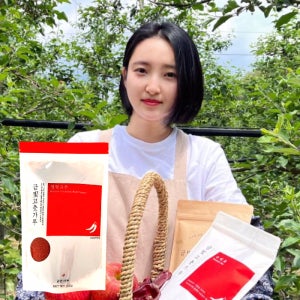 국산 청양고춧가루  매운고추가루 500g