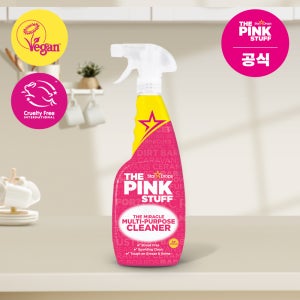 더 핑크스터프 미라클 멀티클리너 주방 욕실 다용도 세정제 찌든때제거 750ml, 1개