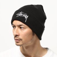 STUSSY STOCK EMB BEANIE 스투시 스탁 이엠비 보드 비니 4COLOR