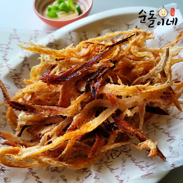 순돌이네 맥반석오징어 몸통 150g 채 200g