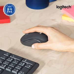 [N배송] 로지텍코리아 공식 M221 무선마우스 블랙