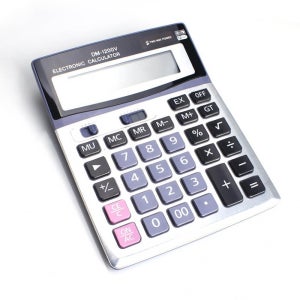 사무실 식당 가게 큰 숫자 디지털 액정 건전지 사용 매장 전자 계산기