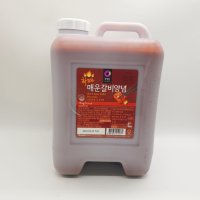 업소용 대상 청정원 화끈한 매운갈비 양념 10kg 말통