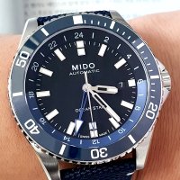 MIDO 미도 시계 오션스타 GMT M026.629.17.051.00 남자 가죽 백화점AS