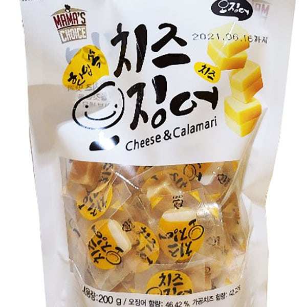마마스초이스 한입쏙 치즈 오징어 200g 코스트코 안주 간식