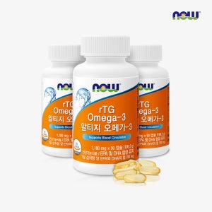 나우푸드 알티지 오메가3 90캡슐, 3개