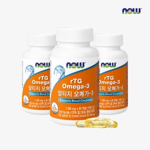 나우푸드 알티지 오메가3 EPA DHA 90캡슐, 3개