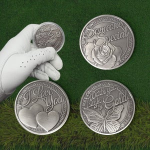 [바로스포츠] 골프 볼마크 기념주화 볼마커 3종택1 케이스포함