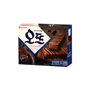 오리온 오뜨 초코 쇼콜라 외 1종 300g 부드러운 케이크 간식