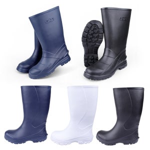 국산 경량 EVA 방수 공기 고무 장화 작업 농사장화