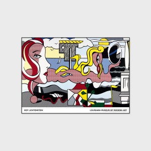 [아티쉬] 액자/ Figures in landscape.﻿로이 리히텐슈타인(Roy Lichtenstein)