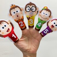 Five little monkeys puppets / 다섯원숭이 교구