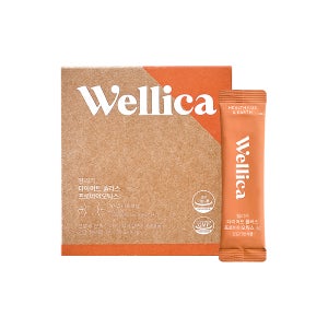 웰리카 다이어트 플러스 프로바이오틱스 유산균 체지방 감소 가르시니아 30포, 1개