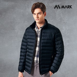 MARK 경량 덕다운 점퍼 블랙 방한 가벼운패딩 MK-4063