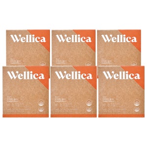 웰리카 다이어트 플러스 프로바이오틱스 유산균 체지방 감소 가르시니아 30포, 6개