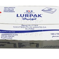 Lurpak 루어팍 가염 포션 버터 10g x 100ea