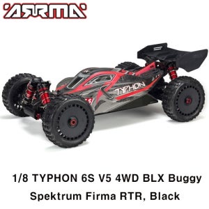 ARA8606V5 Arrma 1/8 4WD Buggy Typhon 6S BLX Brushless RTR V5 (Red/Black)┃아르마 타이푼 6셀 V5 브러쉬리스