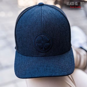 블랙클로버 남자 빅사이즈 골프 스냅백 여성 골프모자 뱀부5 네이비