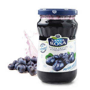 산타로사 블루베리잼 350g 토스트 라떼 식빵 과일쨈