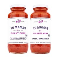 요마마스 키안티와인 파스타소스 Yo Mamas Chianti Wine Pasta Sauce 708g 2개