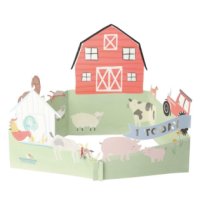 MeriMeri 메리메리 - On the Farm 3D Scene Card / 농장 3D 입체카드