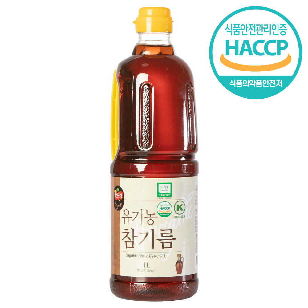 유기농참기름185ml