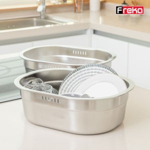프레카설거지통 8000ml 스테인레스 설거지통