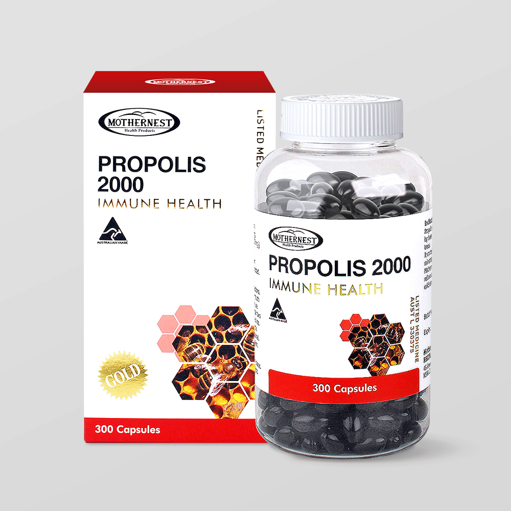 마더네스트 호주직구 프리미엄 고함량 <b>프로폴리스 2000mg</b> 300정