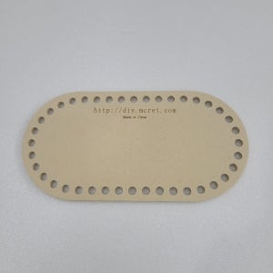 양말목 타원형 직조틀 20cmX10cm 바닥틀 바구니 가방 만들기