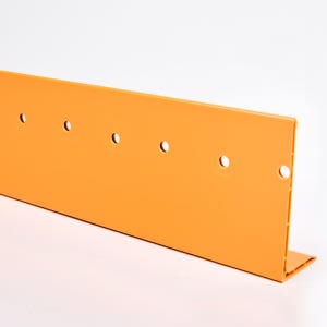 오렌지 PVC 토보드 발끝막이판 5개 100Hx3000L 성봉안전 산업안전 추락방지 폭목