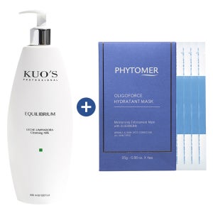 쿠스 이퀄리브리엄 클렌징밀크 400ml+피토메르 올리고포스 마스크 1박스(4매)