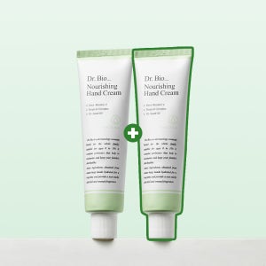 [1+1] 닥터바이오 너리싱 핸드크림 80ml [신생아부터 임산부까지 대용량 l 끈적임NO l수분 보습]