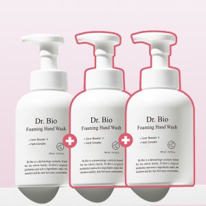[1+1+1] 닥터바이오 포밍 핸드워시 500ml [신생아부터 임산부까지 대용량 l 약산성 l버블폼]