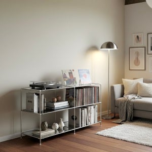 YEYE 미드센츄리 모듈 가구 사이드 테이블 002(3단) 거실장 선반 집들이 선물