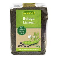 유기농(EU/독일인증) 블랙 벨루가 렌틸콩 렌즈콩 슈퍼푸드 500g 라푼젤