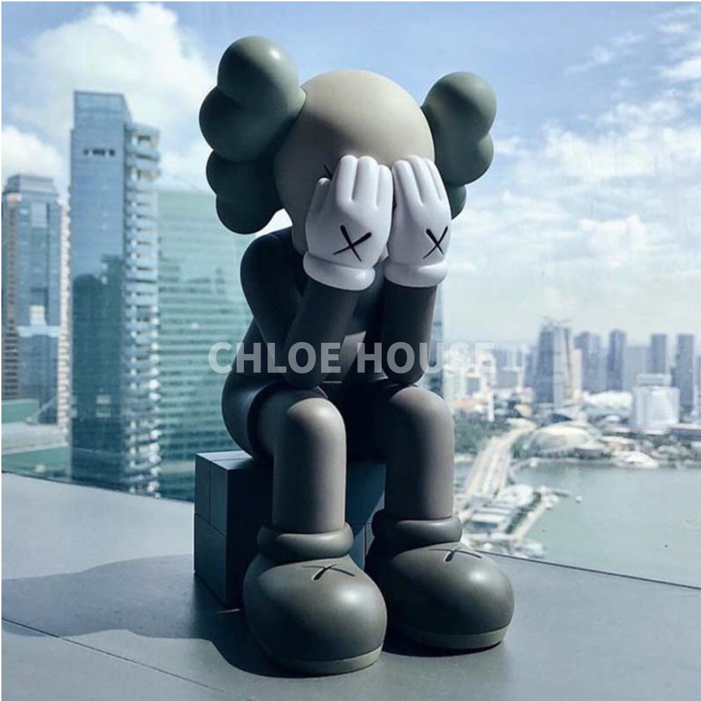 KAWS 카우스 피규어 베어브릭 400% 대형 아트토이 28cm
