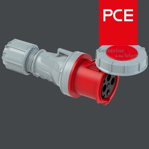 PCE 234-6 CEE 산업용 커넥터 63A 4p 6h 400V IP66/67 파워 트위스트 TYP234