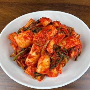 새벽시장 순자네김치 무청까지 맛있다 시원한 당일생산 총각 알타리 2키로 국내산 100%