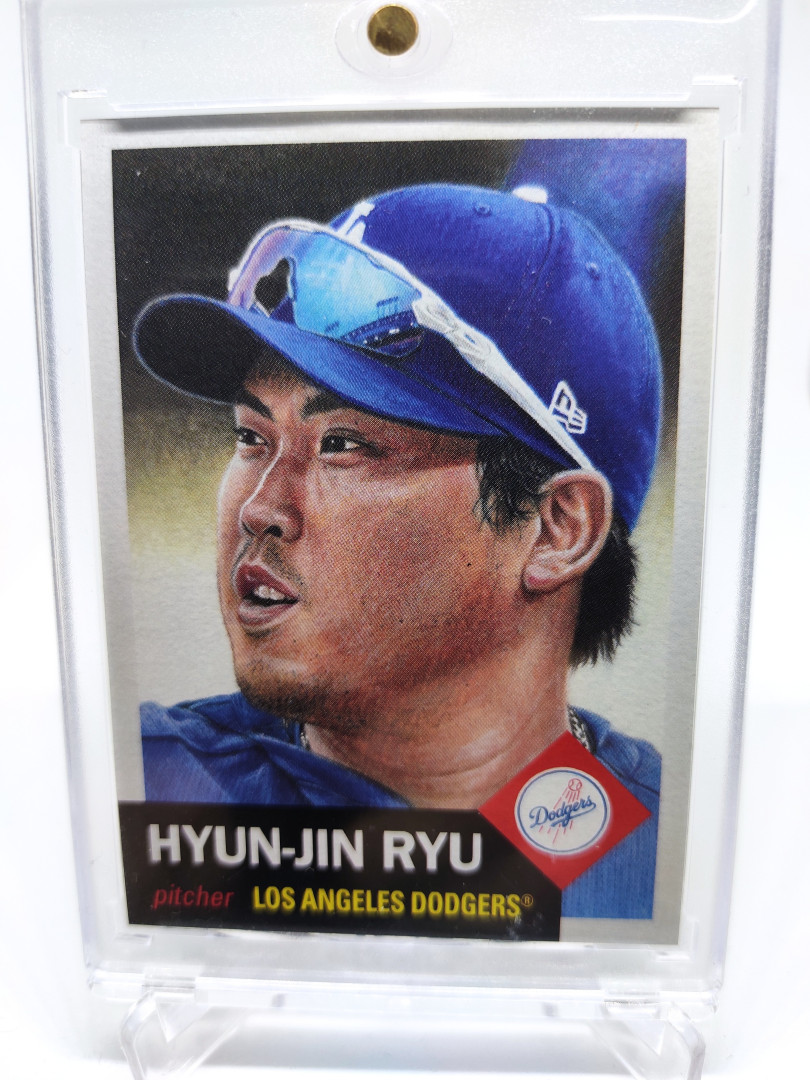 2019 Topps Living Set Hyun-Jin Ryu 류현진 야구 MLB 카드