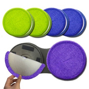 물걸레 청소기 극세사 호환패드 찌든때용 4세트(8장)