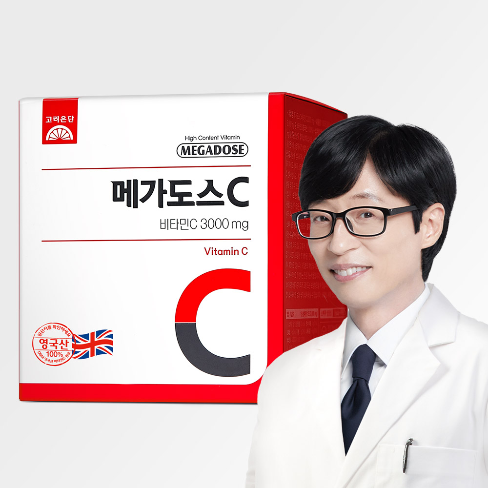 고려은단 메가도스C 비타민C 3000mg X 100포 (300g), 1개