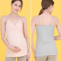 쁘띠마리에 면스판 캡내장 끈조절 수유나시 3size,3color 2매 국내생산