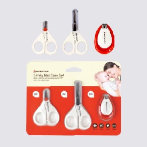 퍼팩션 아기 손톱깎이 3종세트 / 신생아 가위+유아가위+유아 손톱깎이 / 출산준비물