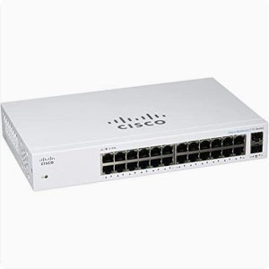 CISCO CBS110-24T-4G 스위칭허브 24포트 1000Mbps + 2SFP SG95-24후속모델