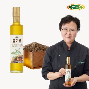 옥화식품 저온 착유 들기름 300ml 100% 통깨