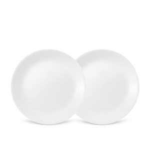 코렐 저스트화이트 원형중접시 2P / 접시세트 집들이선물 예쁜식기 신혼부부그릇 파스타 샐러드