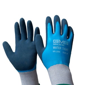 GMG 장갑 워터타이트 L2005 M 라텍스코팅 방수