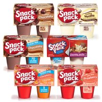 Snack Pack 헌트 스낵팩 푸딩 4팩 6팩 17종 모음 초코 바닐라