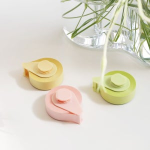 모모팝 파스텔 마그넷 메모롤 접착 점착 메모지 테이프