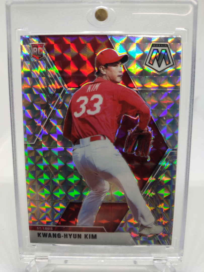 2020 Chronicles Mosaic RED PRIZM 김광현 루키 야구 MLB 카드